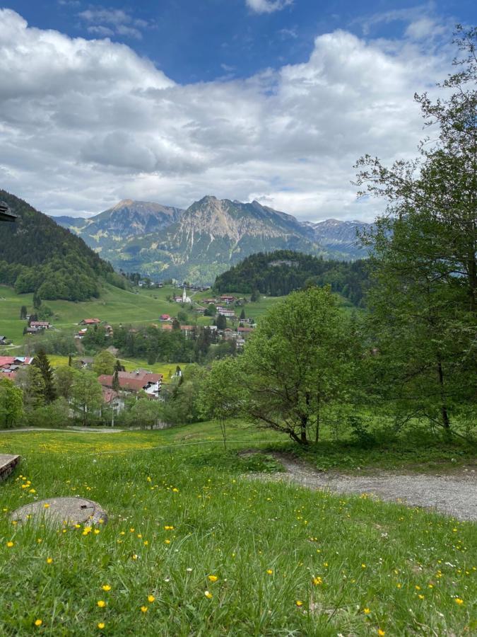 Ferienwohnung Kurzzeitdomizil in Oberstdorf Exterior foto